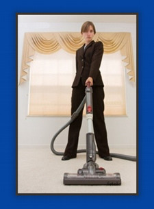 Chavez technician preparing for an in-home cleaning inspection